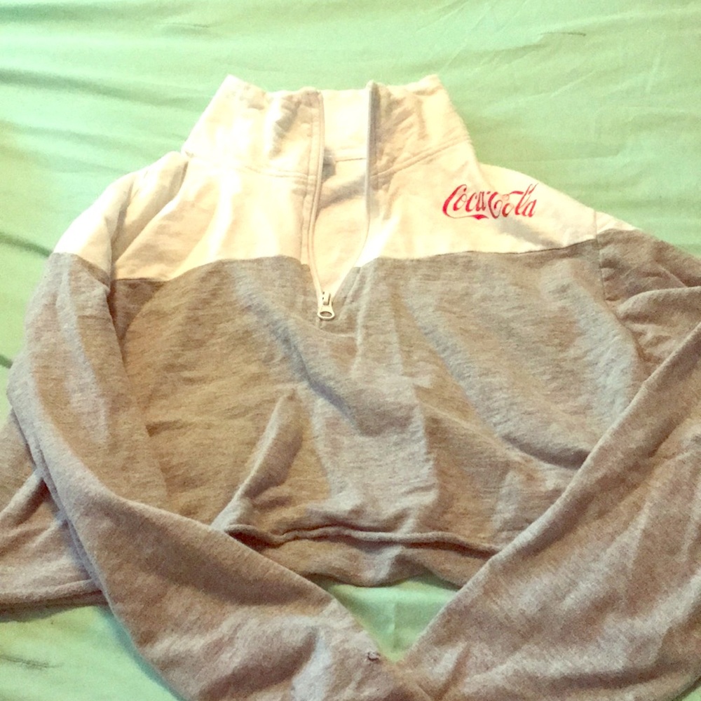 A cropped long sleeve